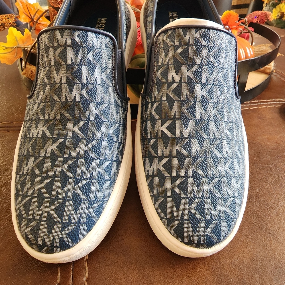 NWT NWOB Michael Kors Keaton Slip on Sneakers